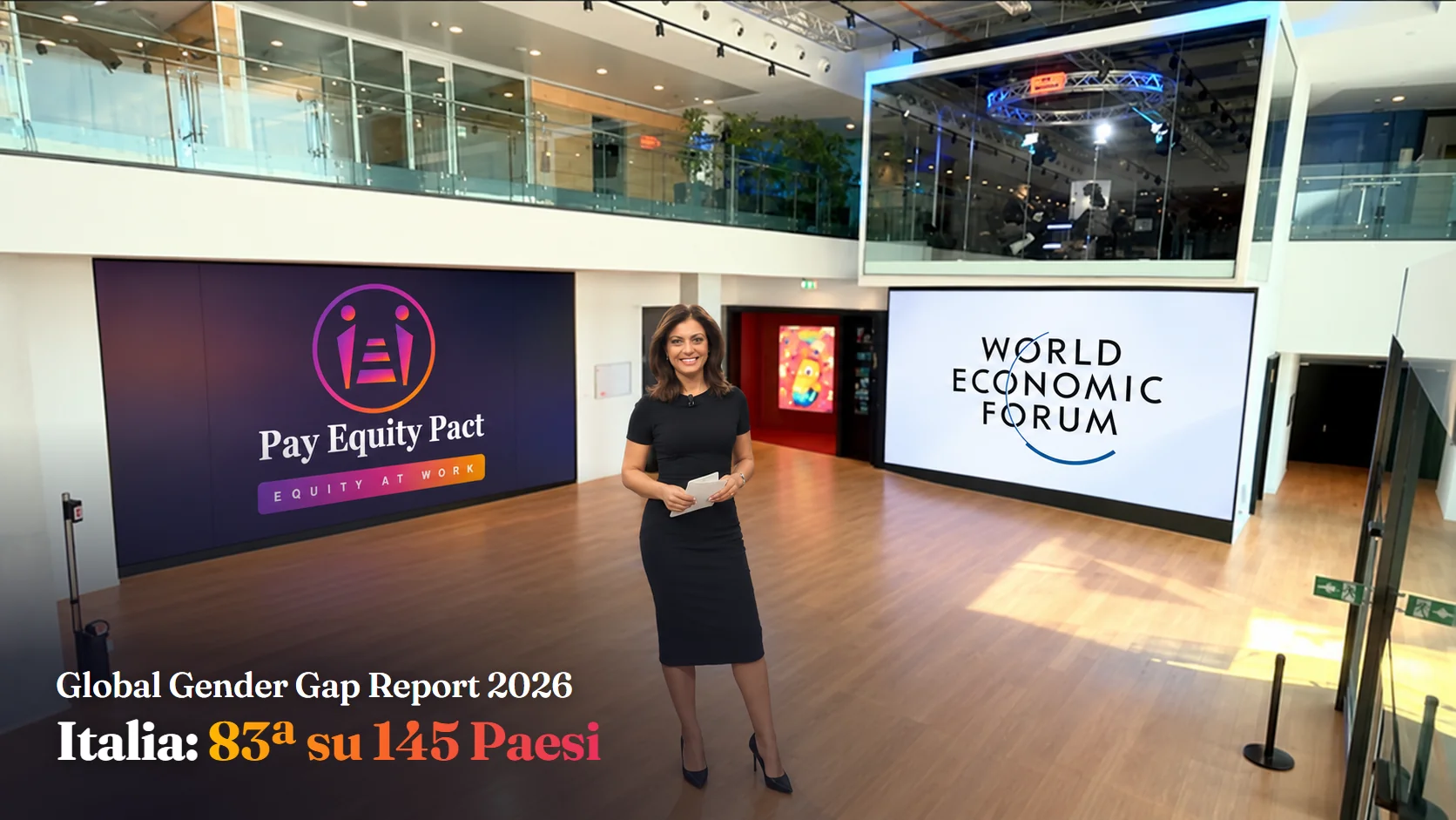 Global Gender Gap Report 2026 del World Economic Forum: Italia 83ª su 145 Paesi